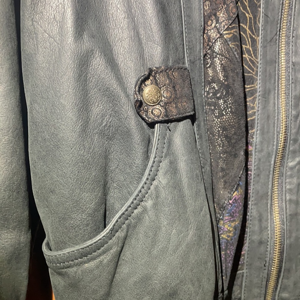Vintage Paris Sport Club leather jacket. - Picture 7 of 16